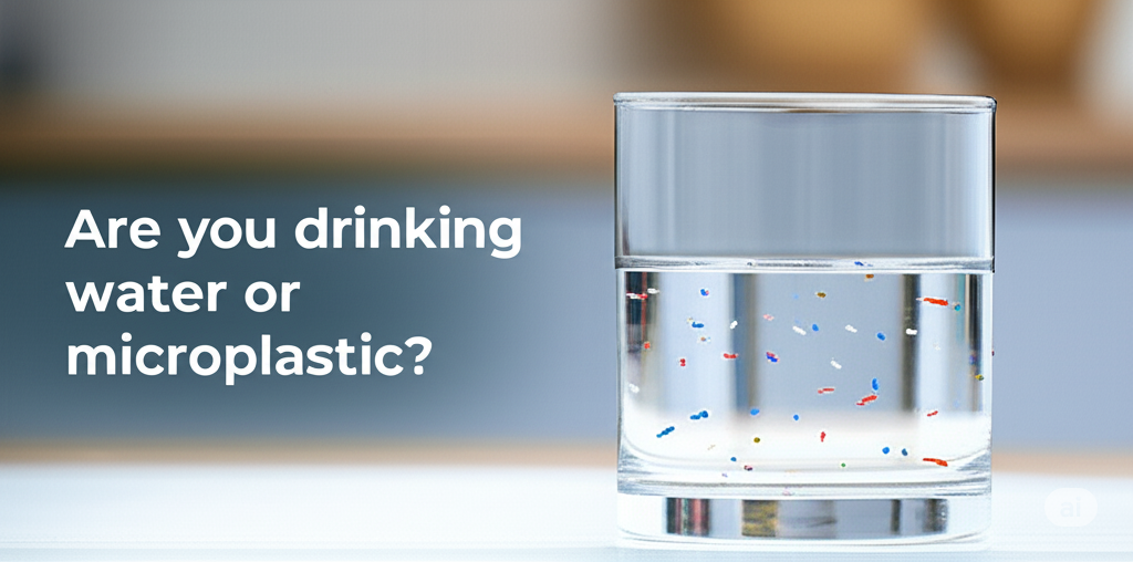Are you drinking Water or Microplastic as well ?